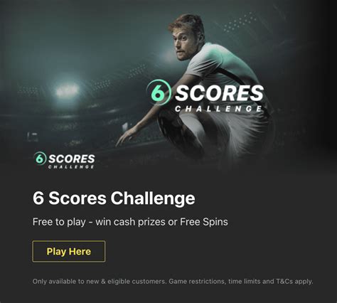 bet365 scores challenge|6 Scores Challenge .
